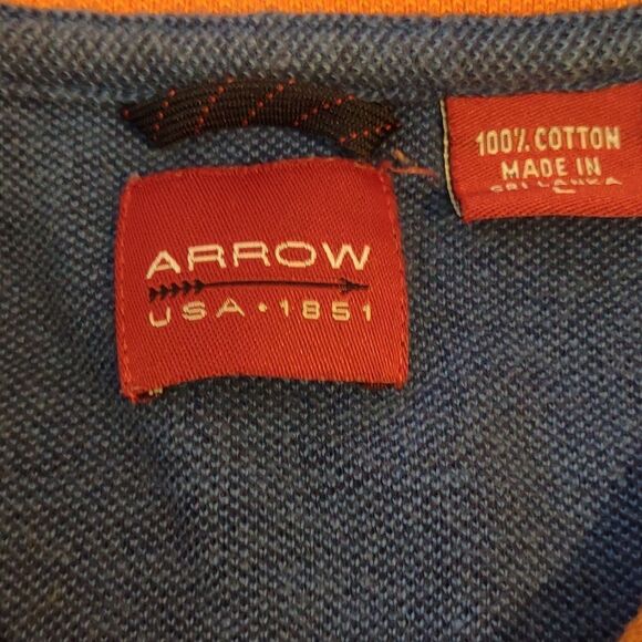 Arrow brand Men's Pullover Shirt - L  (0122) - Picture 2 of 4